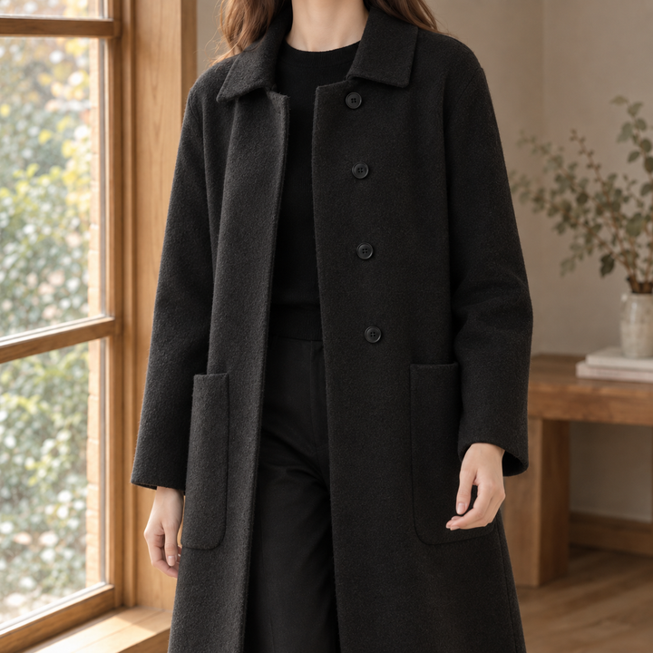 Josephine Wren | Longline Wool Coat