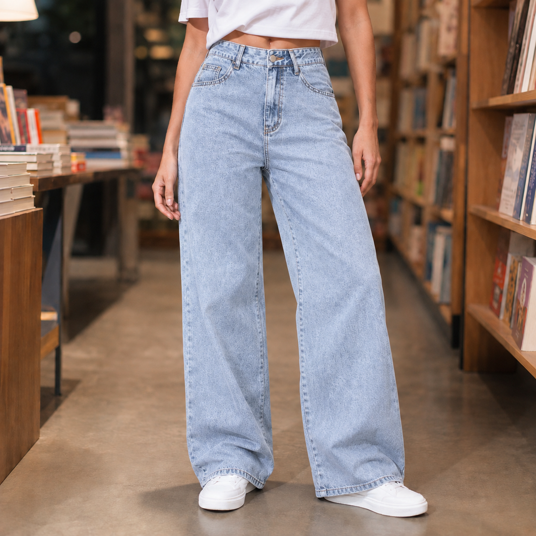 Wilhelmina | High-Rise Wide Leg Mom Jeans