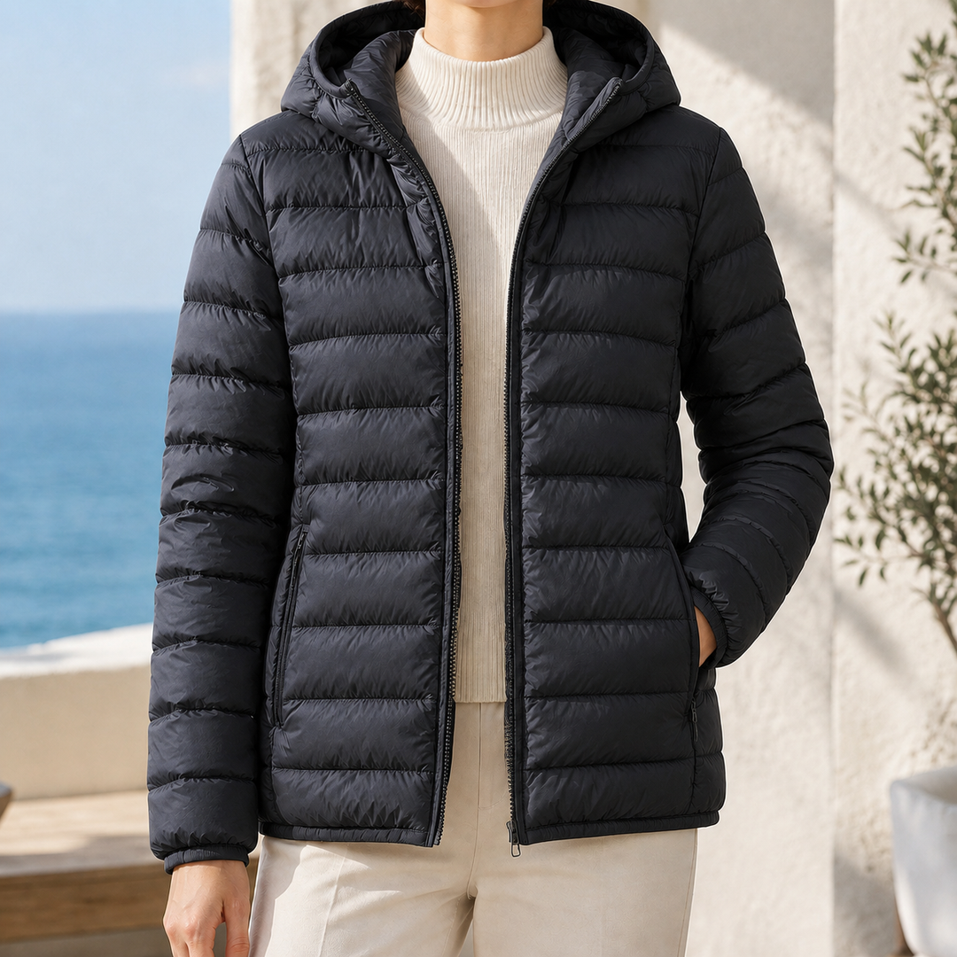 Marisela | Duck Down Puffer Jacket with Hood