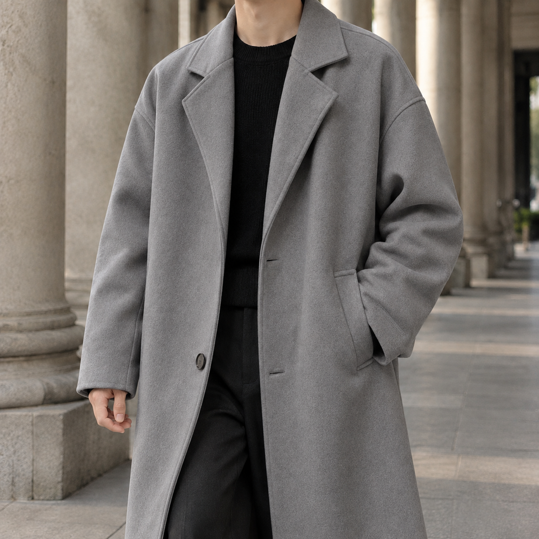 Theodore Wren | Relaxed Wool-Lined Overcoat