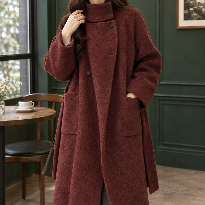 Isolde Wren | Cashmere Wool Belted Coat