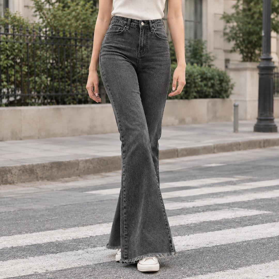 Rosalind Hart | High-Rise Flared Jeans