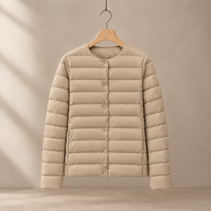 Odette | Lightweight Down Quilted Jacket