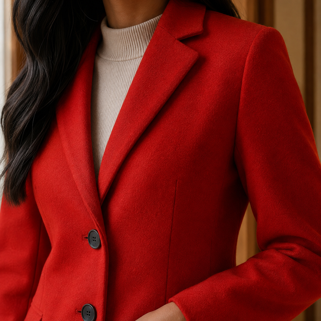 Simone | Tailored Wool Coat