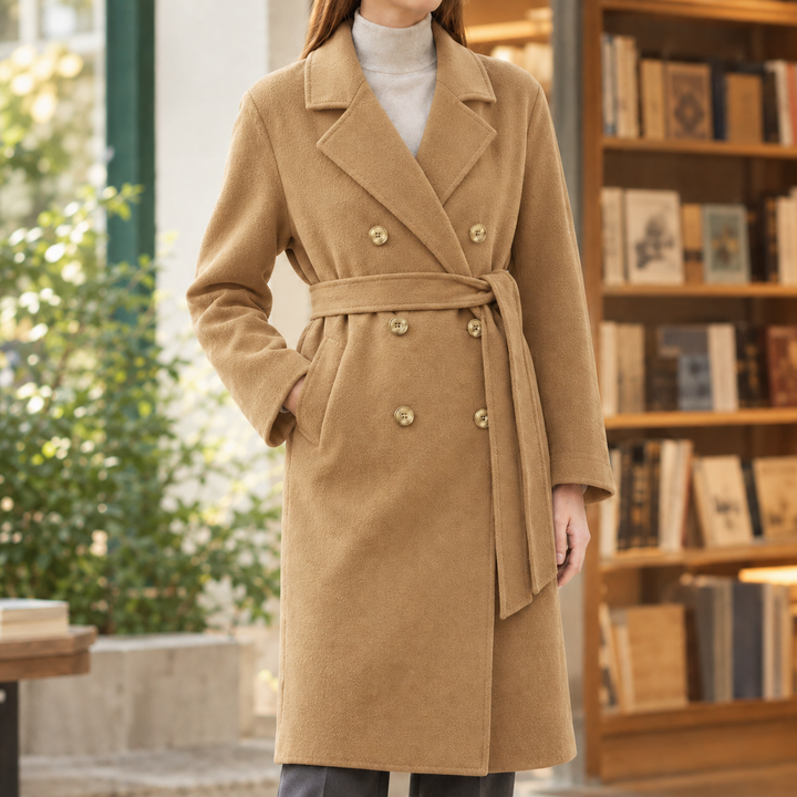 Zenobia | Belted Wool Coat
