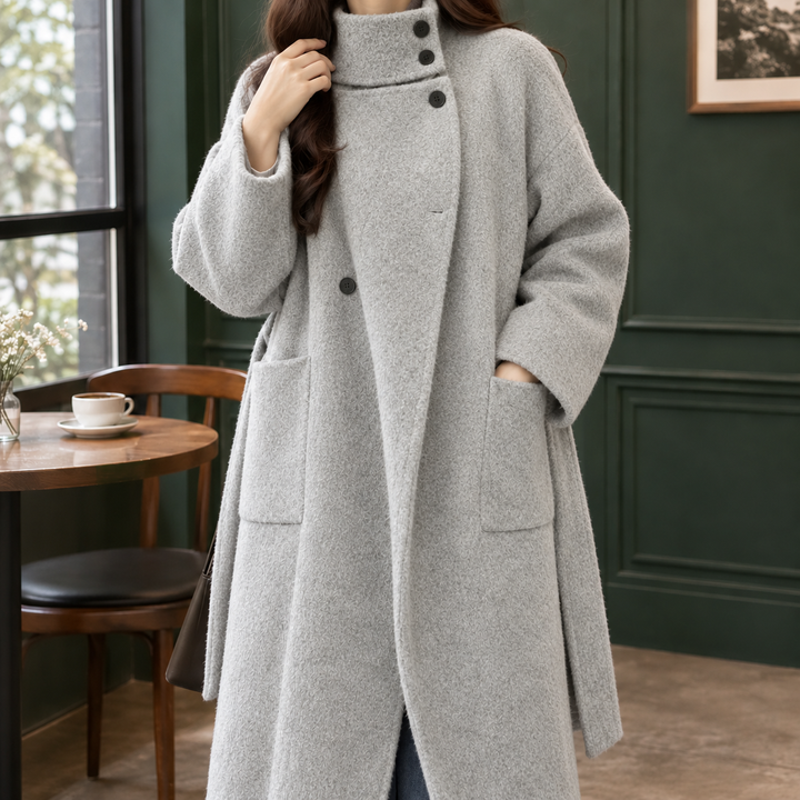 Isolde Wren | Cashmere Wool Belted Coat