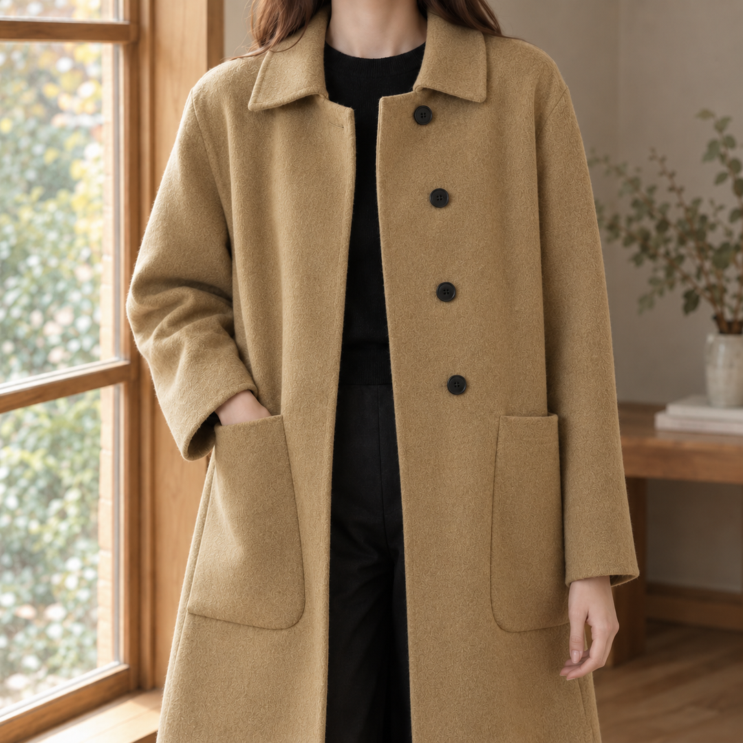 Josephine Wren | Longline Wool Coat