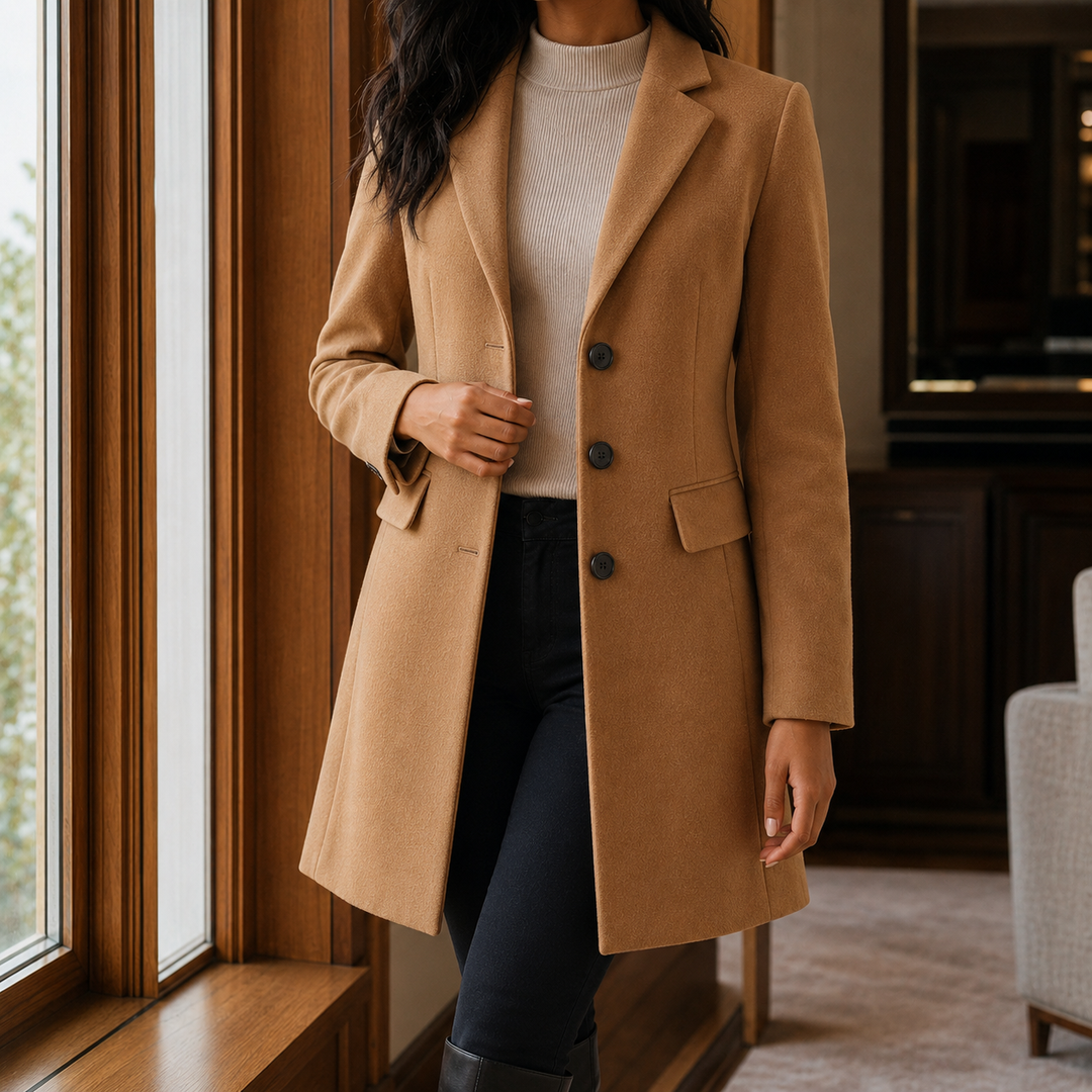 Simone | Tailored Wool Coat