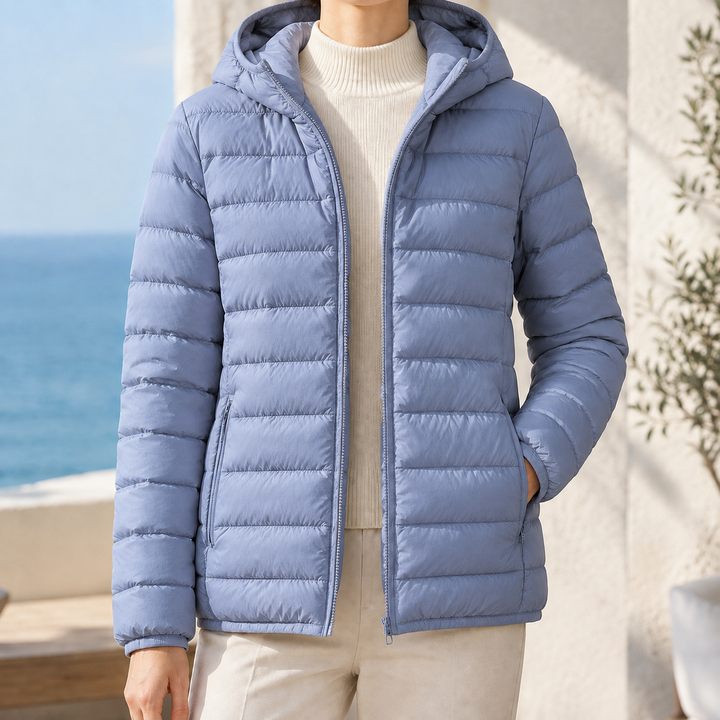 Marisela | Duck Down Puffer Jacket with Hood