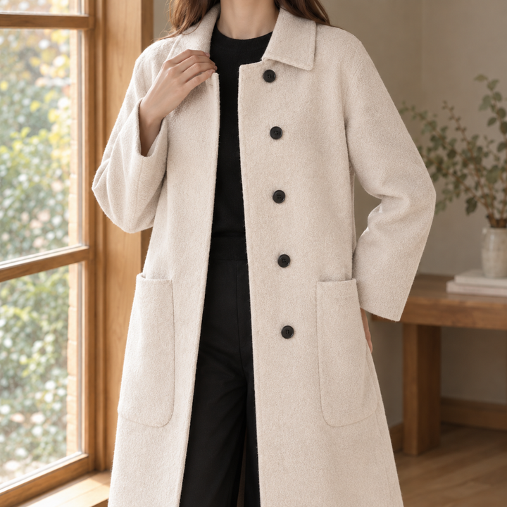 Josephine Wren | Longline Wool Coat