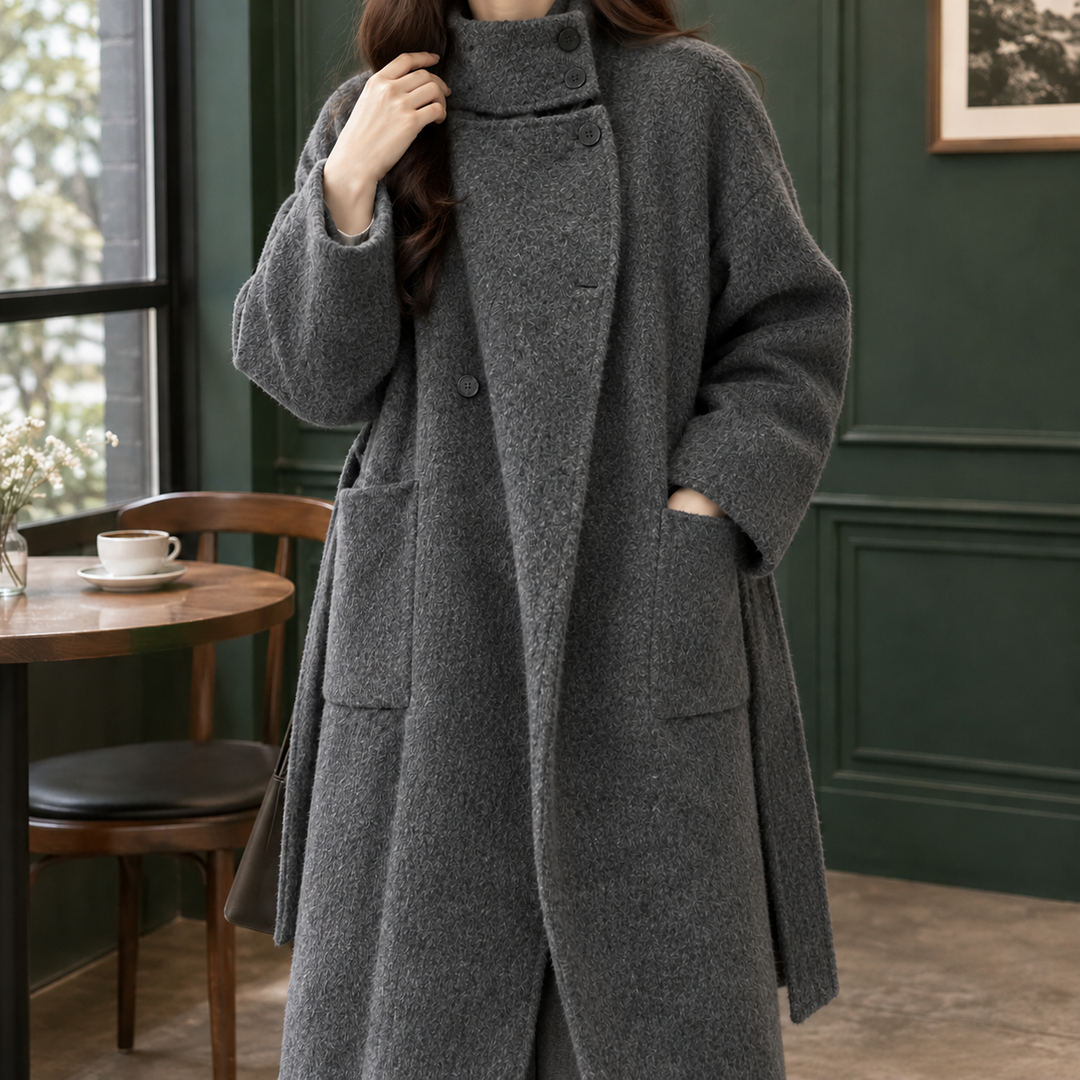 Isolde Wren | Cashmere Wool Belted Coat