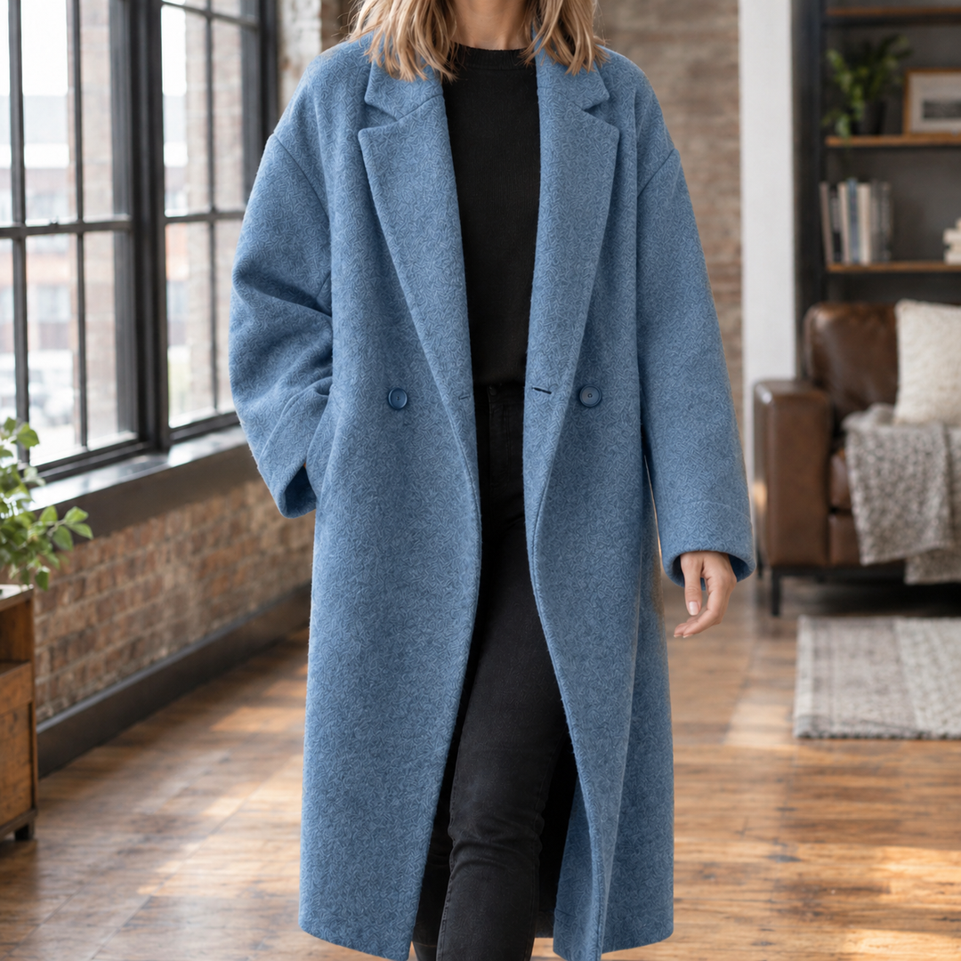 Camille Rose | Oversized Wool Blend Coat