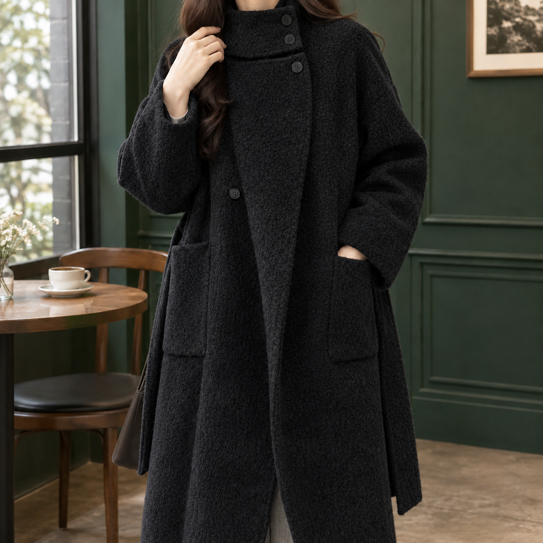 Isolde Wren | Cashmere Wool Belted Coat