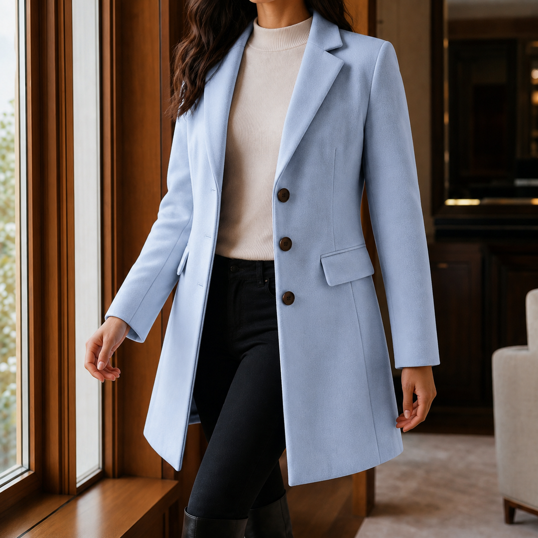 Simone | Tailored Wool Coat