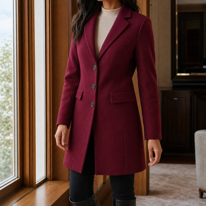 Simone | Tailored Wool Coat