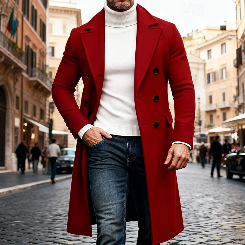 Micheal | Refined Long Overcoat