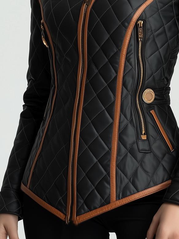 Nora | Diamond Quilted Puffer Jacket