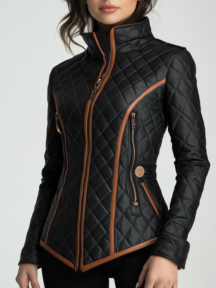 Nora | Diamond Quilted Puffer Jacket