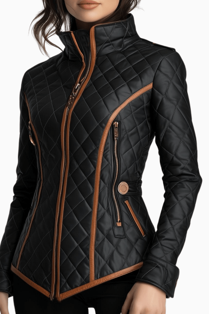 Nora | Diamond Quilted Puffer Jacket