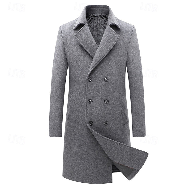 Nathaniel | Double-Breasted Overcoat