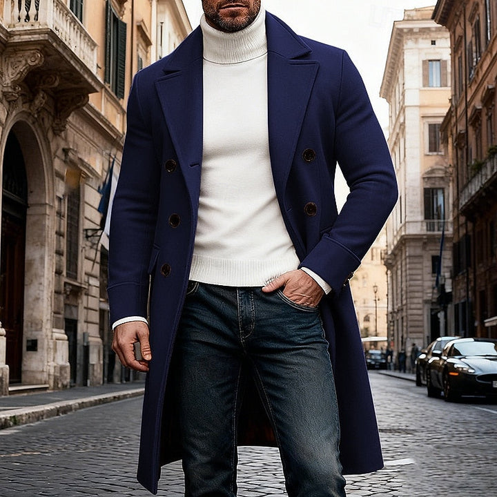 Micheal | Refined Long Overcoat