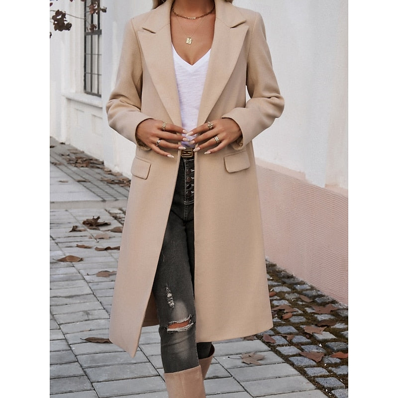 Lucia | Longline Trench Coat