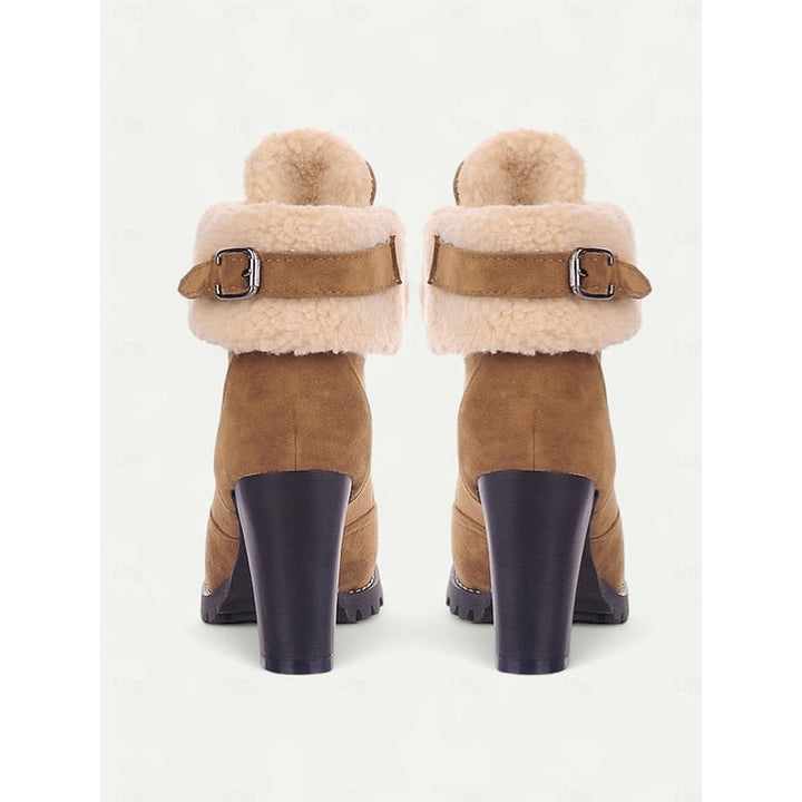 Rosalind | Lace-Up Winter Boots with Plush Lining