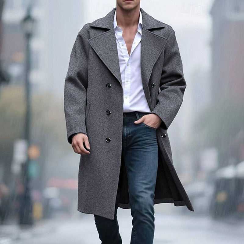 Frederick | Tailored Long Overcoat
