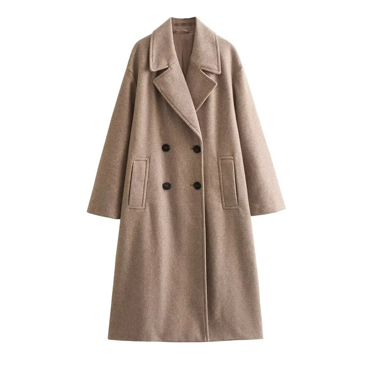 Ramona | Black Trench Coat for Women