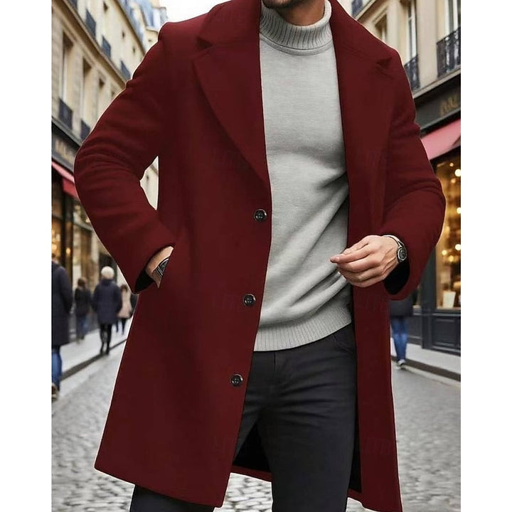 Nathan | Classic Long Overcoat