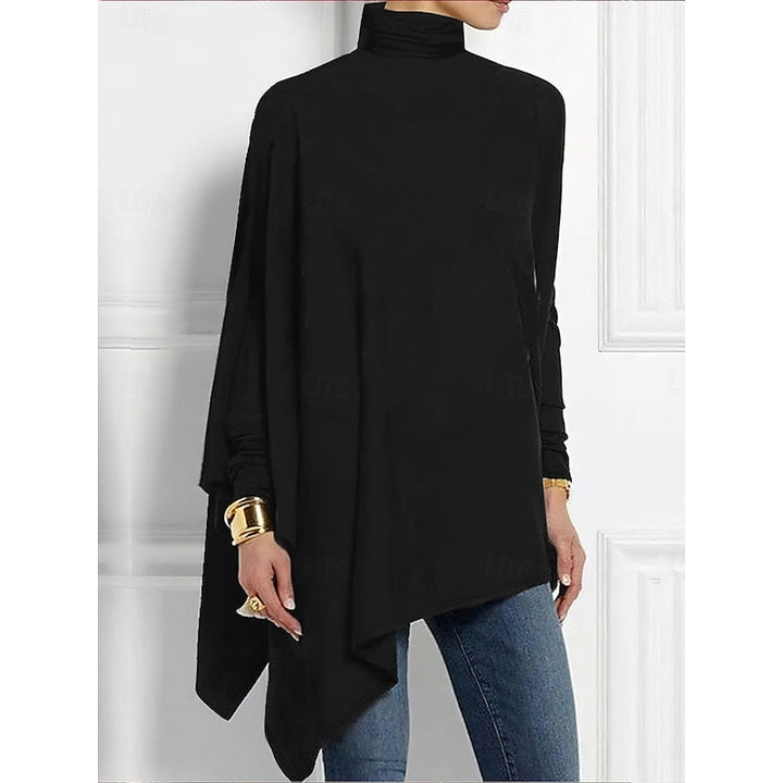 Wren | Draped Turtleneck Top for the Holidays