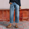 Josephine Wren | Cropped Straight Leg Jeans
