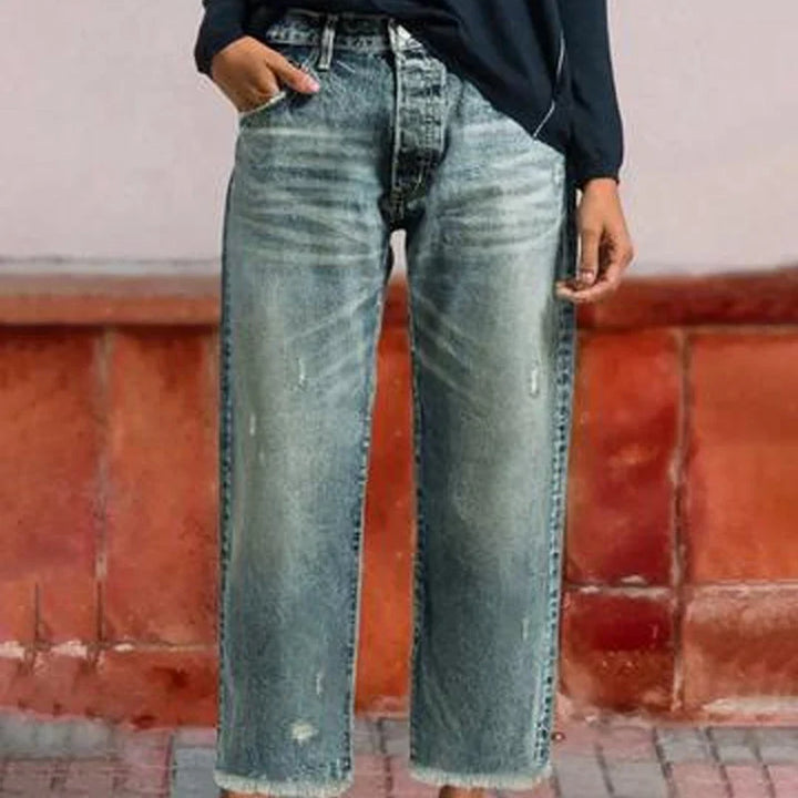 Josephine Wren | Cropped Straight Leg Jeans