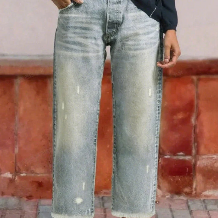 Josephine Wren | Cropped Straight Leg Jeans