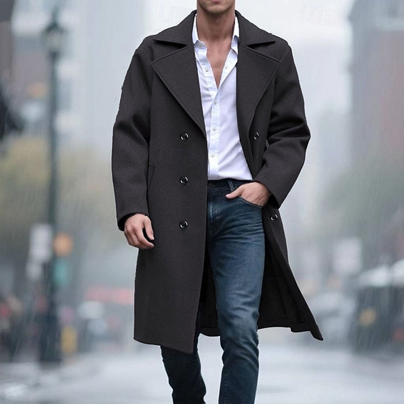 Frederick | Tailored Long Overcoat