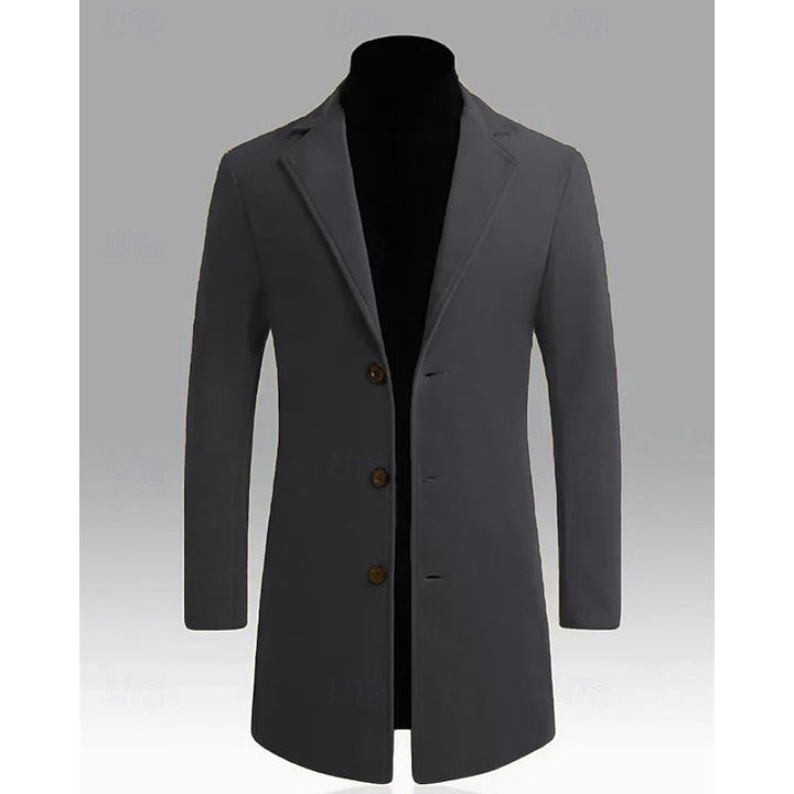 Nathan | Classic Long Overcoat