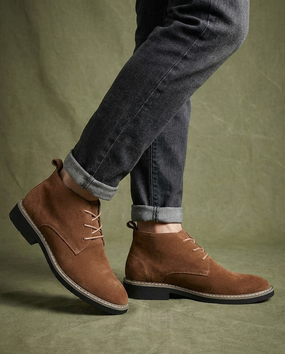 Silas | Suede Chelsea Boots