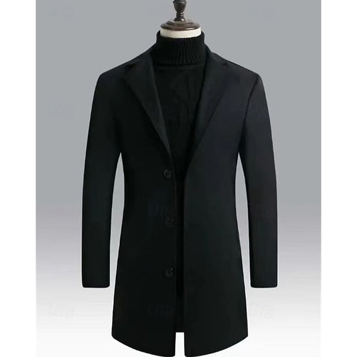 Nathan | Classic Long Overcoat