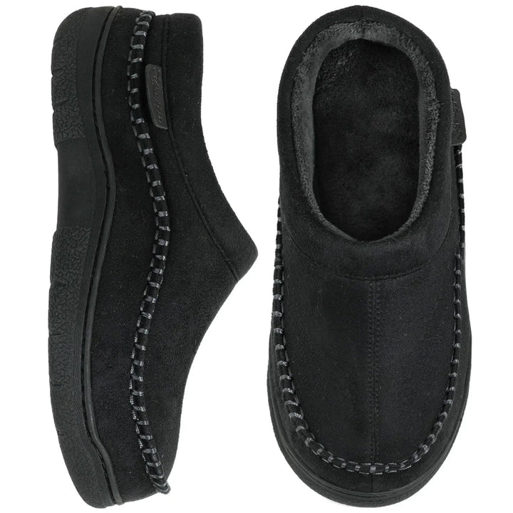 Marcus | Faux Fur-Lined House Slippers