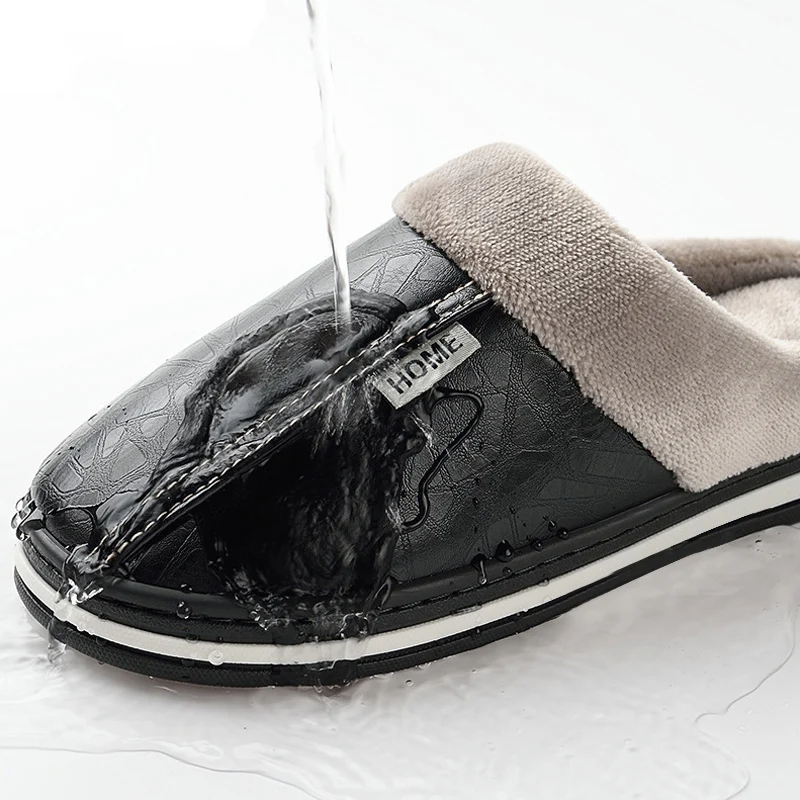 Dominic | Faux Fur-Lined House Slippers