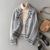 Harmony | Wool Cashmere Houndstooth Jacket