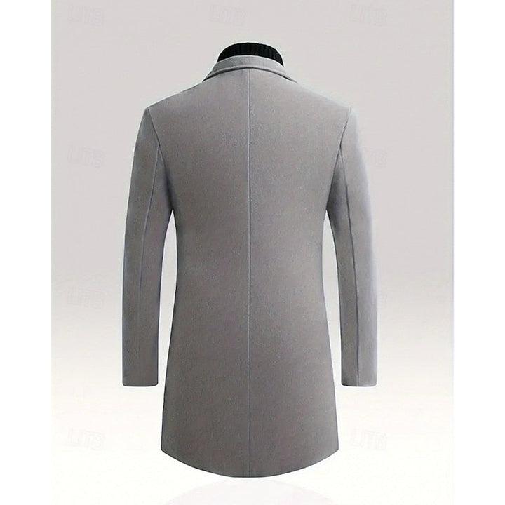 Nathan | Classic Long Overcoat