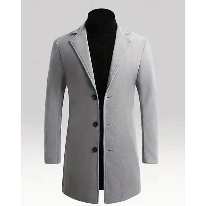 Nathan | Classic Long Overcoat