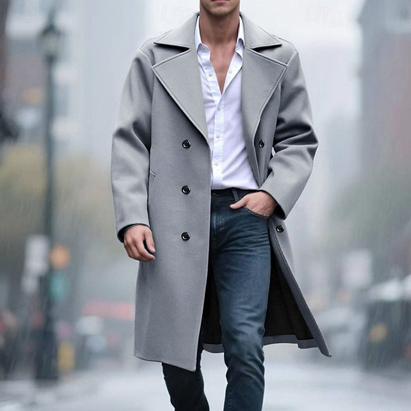 Frederick | Tailored Long Overcoat